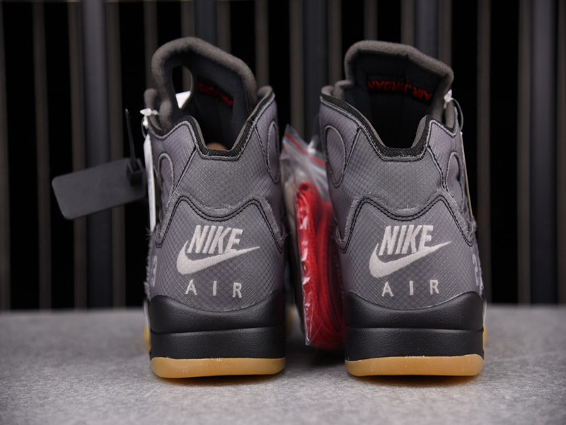 Off-white x Air Jordan Retro 5(CT8480-001)